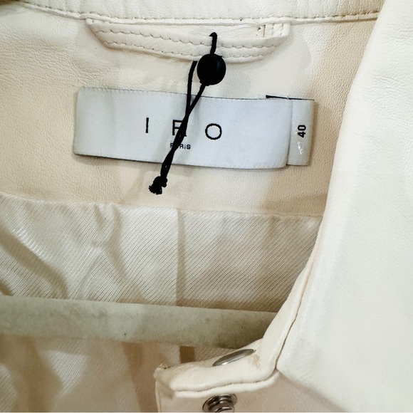 IRO Kenan Jacket in cream/  Beige NWOT - Picture 12 of 13